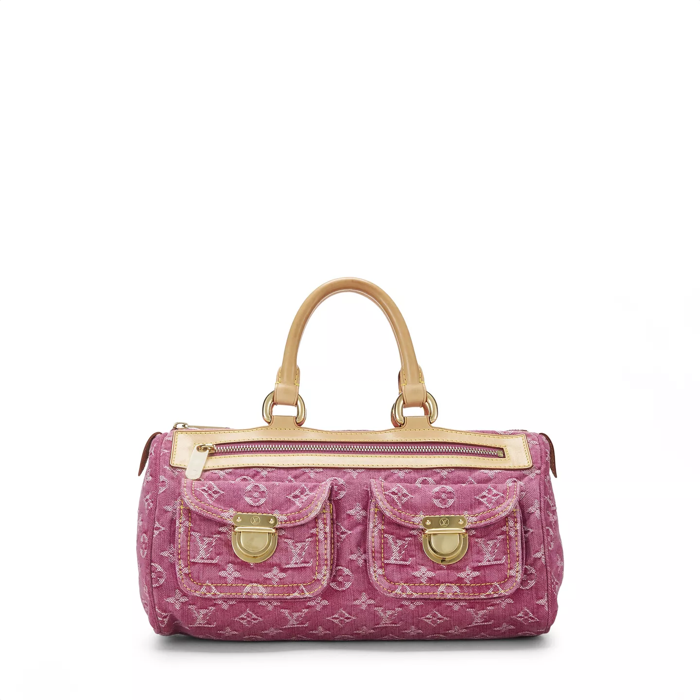 LV PINK MONOGRAM DENIM NEO SPEEDY